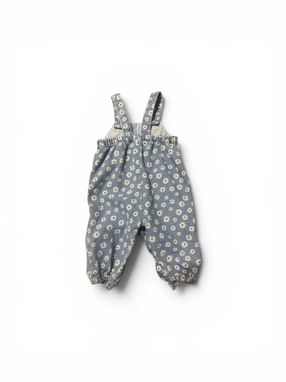 Old navy baby girl chambray overalls